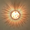 GURU SHOP Wandlampe/Wandleuchte, in Bali Handgefertigt aus Naturmaterial, Rattan, Capiz/Perlmutt - Modell Lakkadiva, 75x75x15 cm