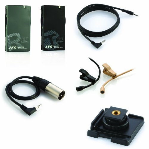JTS KA-10 KIT Complete Radio Microphone System with Body Pack for Cameras