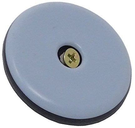 SBS® Teflongleiter Möbelgleiter mit Schraube ø 50mm - 16 Stück