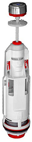 saneaplast metalsant. 410239 – Einmengentechnik Spülkasten chrom Double Univ S & M