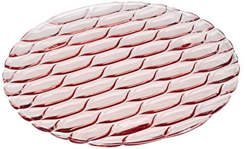 Kartell Jellies Family Sottopiatto, Set da 4, Rosa