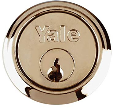 Yale Nightlatch Replacement Cylinder Polished Brass