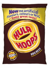 Hula Hoops BBQ Beef (32 Packs per Box)