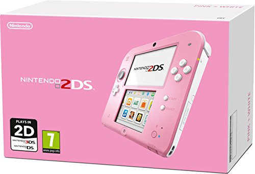 Nintendo Handheld Console 2DS - Pink/White (Nintendo 2DS)