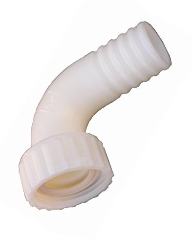Boutté 2157233 EACP41 Embout polyamide coudé femelle 26 x 34 tuyau ø 25 Blanc