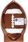Wilton Moule à Gâteau Ballon de Rugby 3D, Moule en Aluminium pour Décorations de Fête de Rugby Anniversaires Enfant - 30 x 20 x 7,5 cm