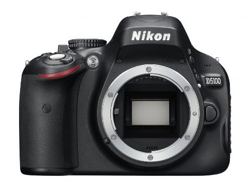 Nikon D5100 Appareil photo numérique Reflex 16.2 Boîtier nu Noir
