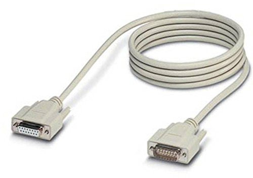 Phoenix VS-15-DSUB-20-LI-2,0 VGA-Kabel, 2 m, VGA (D-Sub) Grau