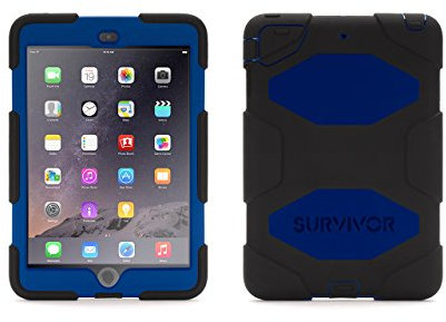 Griffin Survivor All-Terrain Coque pour iPad Mini/Mini 2/Mini 3 - Bleu
