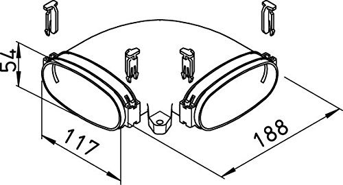 Bogen FlexPipe, 90 FRS-BH51