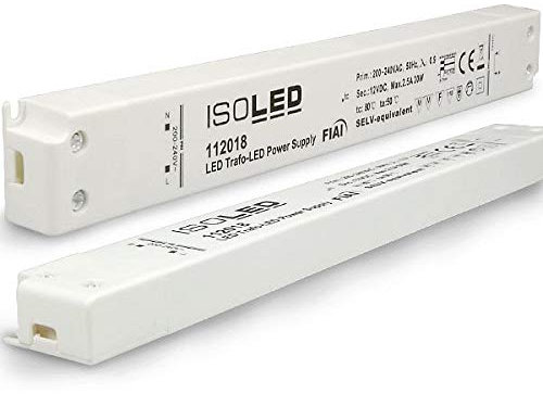 ISOLED Trafo 12V/DC, 0-30W, ultraslim
