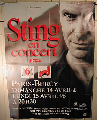 Sting – Zeigt eingeklappt – 117 x 160 cm, zeigt/Poster