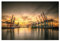 artboxONE Poster 120x80 cm Hamburg Städte/Hamburg Waltershofer Hafen V - Bild waltershof burchardkai Container