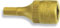 HAZET 8501-4 Hexagon Profile Screwdriver Socket - CVD-Tin Coated