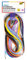 folia 731100 - Basic Mix Scoubidou Flechtschnüre, opak/transparent, 100 Stück sortiert in 10 verschiedenen Farben - ideal zum Flechten von Armbändern, Schlüsselanhängern, usw.