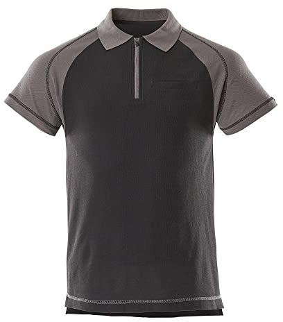 Mascot 50302-260-9888 Poloshirt Bianco Größe XL schwarz anthrazit