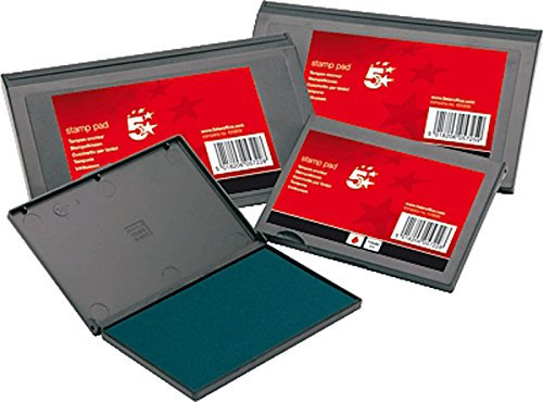 5 Star Stempelkissen Größe 2, blau metall