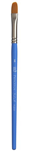Princeton Select Artiste Filbert Paintbrush, Synthetic, Wood, Multicolor, Size 8