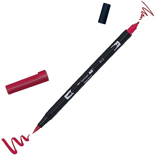 Tombow ABT-815 Feutre pinceau à 2 pointes Cerise