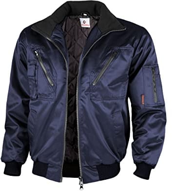 QUALITEX HIGH QUALITY WORKWEAR PILOTJACKE 60% CI/40% PES MIT FESTEM STEPPFUTTER+FESTEN ÄRMELN Größe