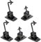 VideoSecu soporte de altavoz satélite universal soporte para pared y techo