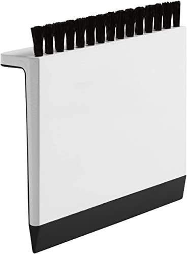 Kohler Escobilla para Fregadero de Cocina y Cepillo para encimera, Multiusos, Limpia derrames húmedos y Secos, Apto para lavavajillas, Color Blanco