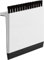 Kohler Escobilla para Fregadero de Cocina y Cepillo para encimera, Multiusos, Limpia derrames húmedos y Secos, Apto para lavavajillas, Color Blanco