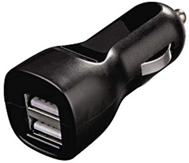 'Hama 123586 – auto-detect Doppel USB KFZ-Ladegerät, 5 V/2,4 A, schwarz