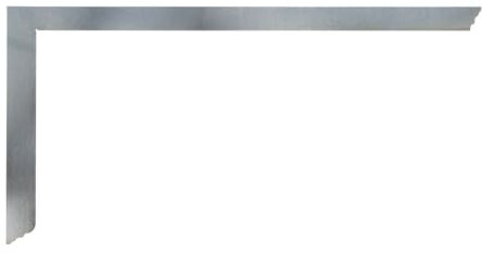 STUBAI Zimmermannswinkel 1000 mm | geschweißt, ohne Anreißlöcher | Profi Schreinerwinkel für präzise Messungen und Markierungen, Federstahl Maßwinkel