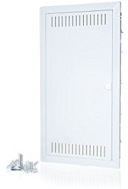 F-tronic 7250027 Kommunikationsverteiler Jumbo K, HW/UP, Montageplatte, 3-reihig, JUMBO36K