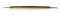 Doppio Bulino per embossing - cm 18,5 - blister - due punte -03644