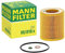 MANN-FILTER HU 816 X Filtro Olio Set Filtro Olio con guarnizione/Set di guarnizioni – Per Auto