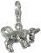 SilberDream 925 Sterling Silber Charm Sternzeichen Stier Anhänger für Armband Kette Ohrring FC7105