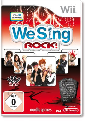 We Sing Rock! (Standalone) - [Nintendo Wii]