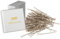 HAARallerliebst 100 Haarnadeln - 5 cm Bobby Pins - beige für blonde Haare – Haarklemmen Damen & Hair Pins in weisser Box - Perfekte Haarnadel für Styling & Halt