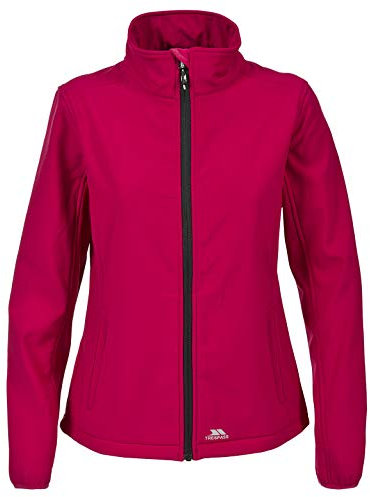 Trespass Meena Softshell Chaqueta, Mujer, Rosa (CER), XS