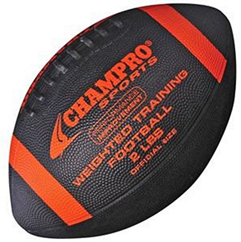 Champro Beschwerter Fußball (schwarz, offiziell/0,9 kg)