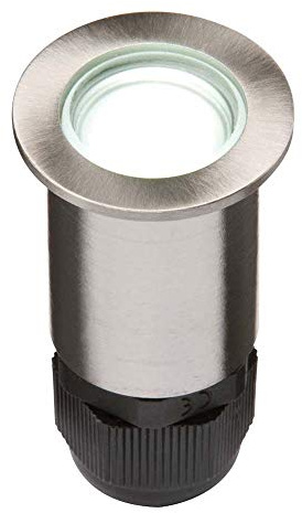 IP67 24V Small Stainless Steel Ground Fitting 4 x White LED
