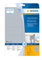 HERMA 4223 Typenschild-Etiketten 96 x 50.8mm Polyester-Folie Silber 250 St. Permanent haftend Laserd