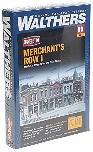 Cornerstone Walthers 933-3028 Scale Model Merchant's Row I Dampf Modell im Maßstab 1:87 HO