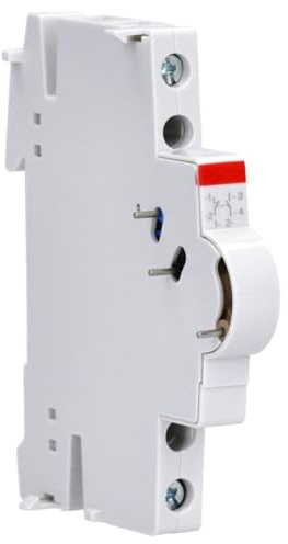 ABB S2C-H6-11R Hilfsschalter - 1S/1Ö Hilfskontakt für Leitungsschutz | Signalgeber mit 1 Schließer & 1 Öffner für S200 & F200 Serien, 8,8 mm schmale Bauform Verlustleistung 1 W 2CDS200946R0001