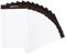 Amazon Basics Legal/breit liniert 50 A5 Blatt pro Pad, 21.6 cm x 30 cm (Packung mit 12 Stück), weiß
