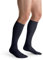 JOBST Travel Reisestrümpfe für Damen und Herren - hilft, Reisethrombosen vorzubeugen - weich, atmungsaktiv dank 33% Baumwollanteil, Navy, Size 3