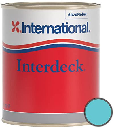 International Interdeck Deck Paint Squall Blue