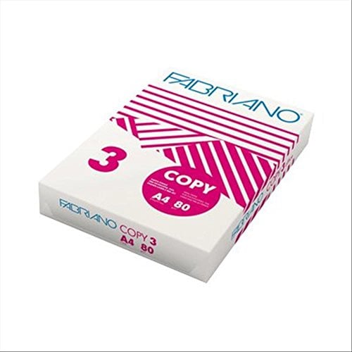 Fabriano Fotopapier Copy 3, A4, 80 g, 5 Stück à 500 Blatt