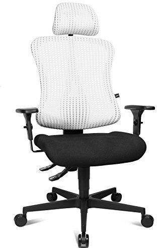moebel-action Topstar Drehstuhl Bürostuhl Sitness 90 Kopfstütze Body-Balance-Tec schwarz-weiß