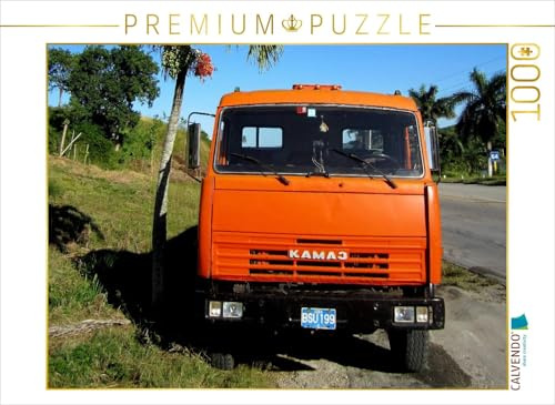 CALVENDO Puzzle EIN Motiv aus dem Kalender Sowjetische LKW auf Kuba | 1000 Teile Lege-Größe 64 x 48 cm Foto-Puzzle für glückliche Stunden