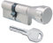 EVVA ICS Hochsicherheits-Knaufzylinder mit 8 Schlüssel, Länge (a/b) 41/K31mm (c=72mm) K=Knaufseite, mit speziellem Bohr-u. Ziehschutz KZS, modulare Bauweise SYMO