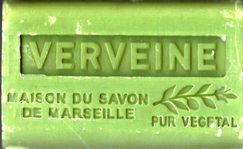 Savon de 125 g - A base de la verveine et de beurre de karité Bio - Fabriqué en Provence