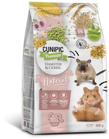 CUNIPIC Hamster 800 grs. Comida para Hamster